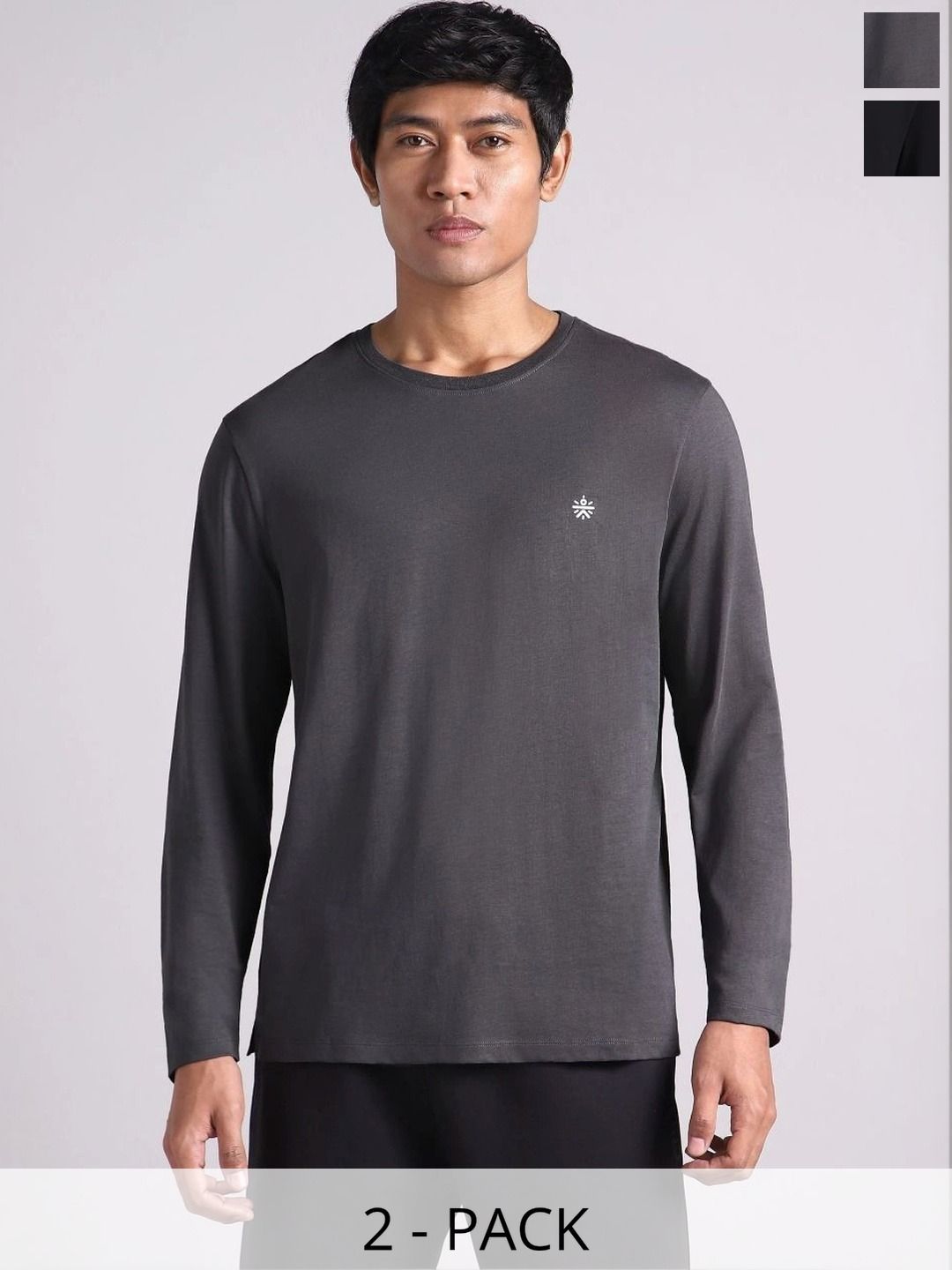 CULT Men Brand Logo 2 Bio Finish T-shirt-picture-49