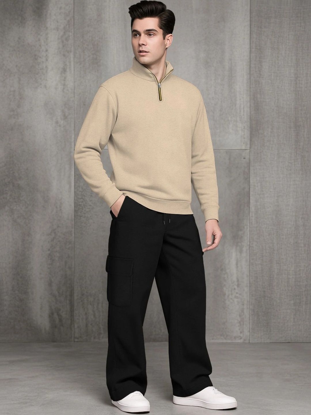 TRIPR Mock Collar Mid Rise Tracksuits-picture-30