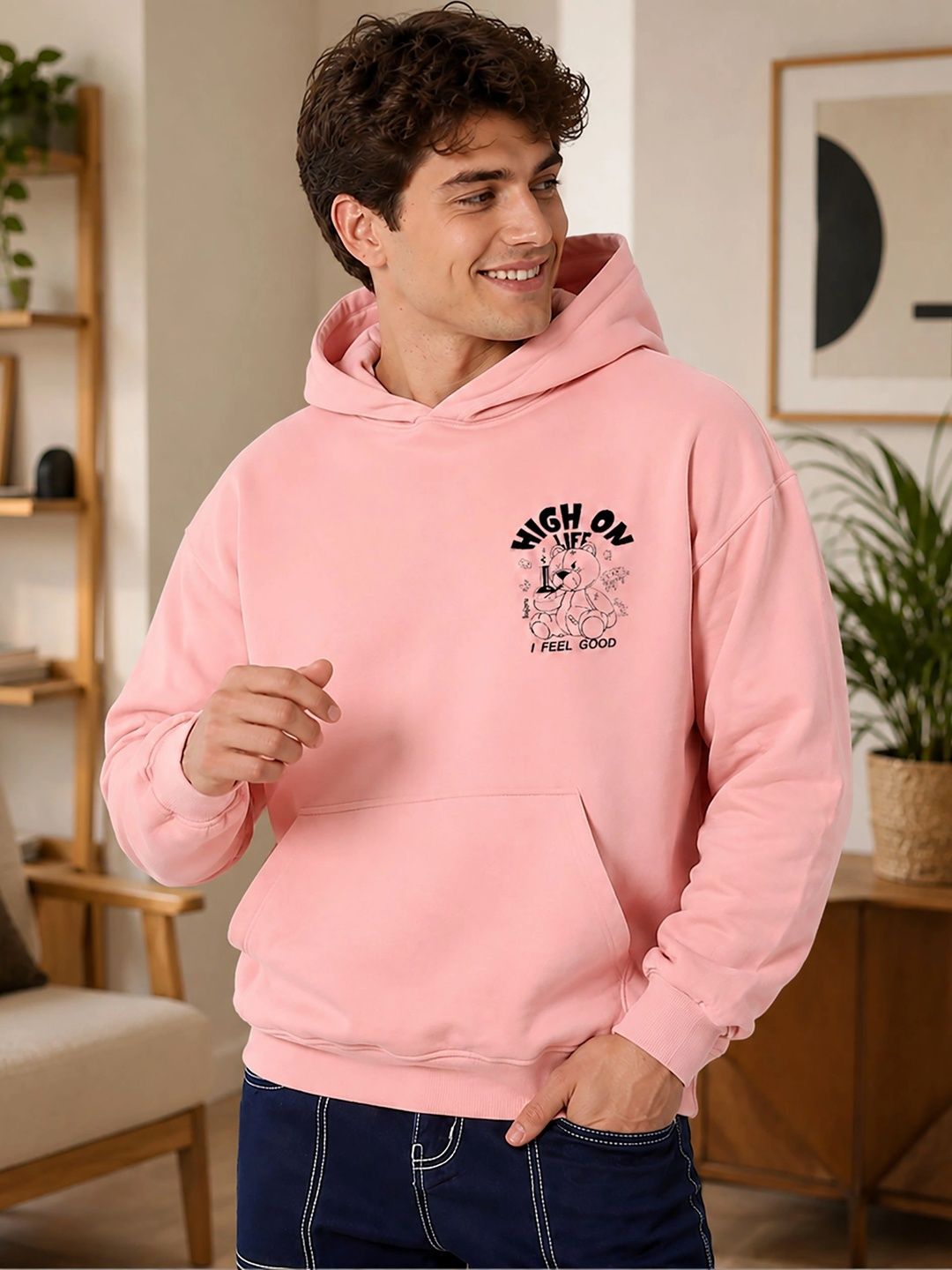 ATIGIANO Men Printed Hooded Sweatshirt-picture-35