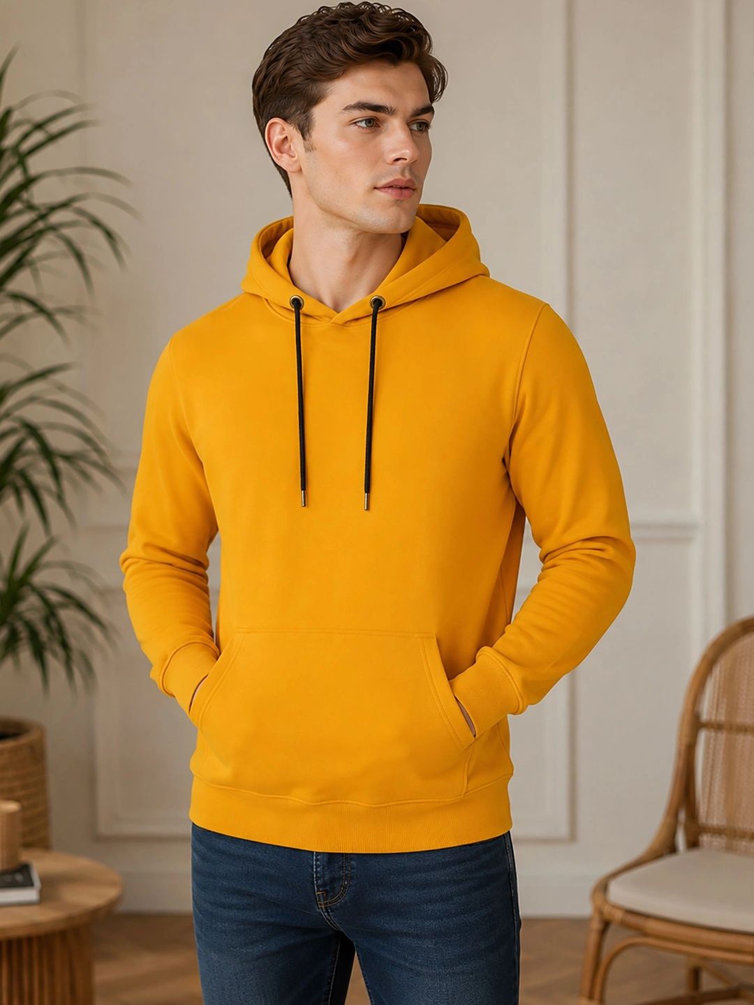 GLITO Men Printed Hooded Sweatshirt-picture-38