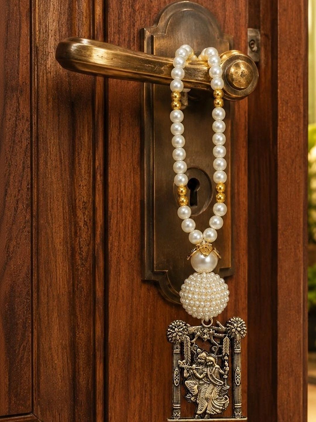 Divaura Green Religious Curio Showpiece-image-22