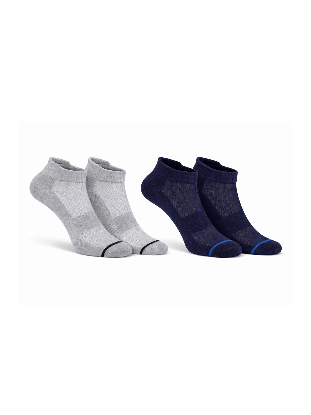 ZULU Unisex Pack of 2 Cotton Blend Assorted Patterned Ankle Length Socks-picture-53