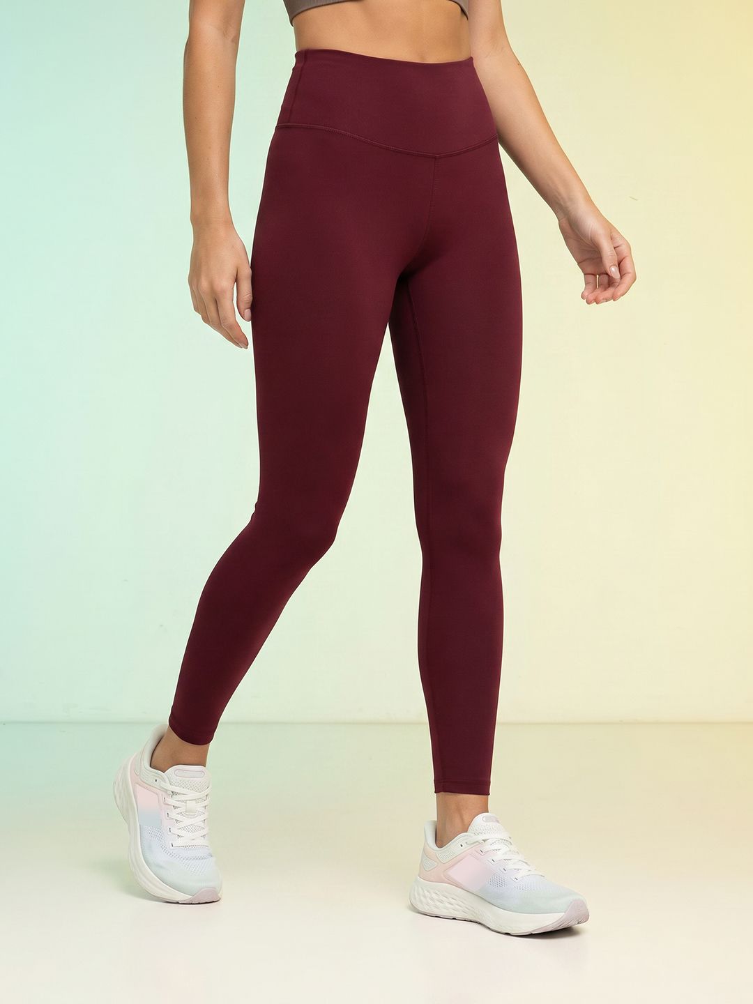 HRX by Hrithik Roshan High Rise Ankle Length Tights-picture-22