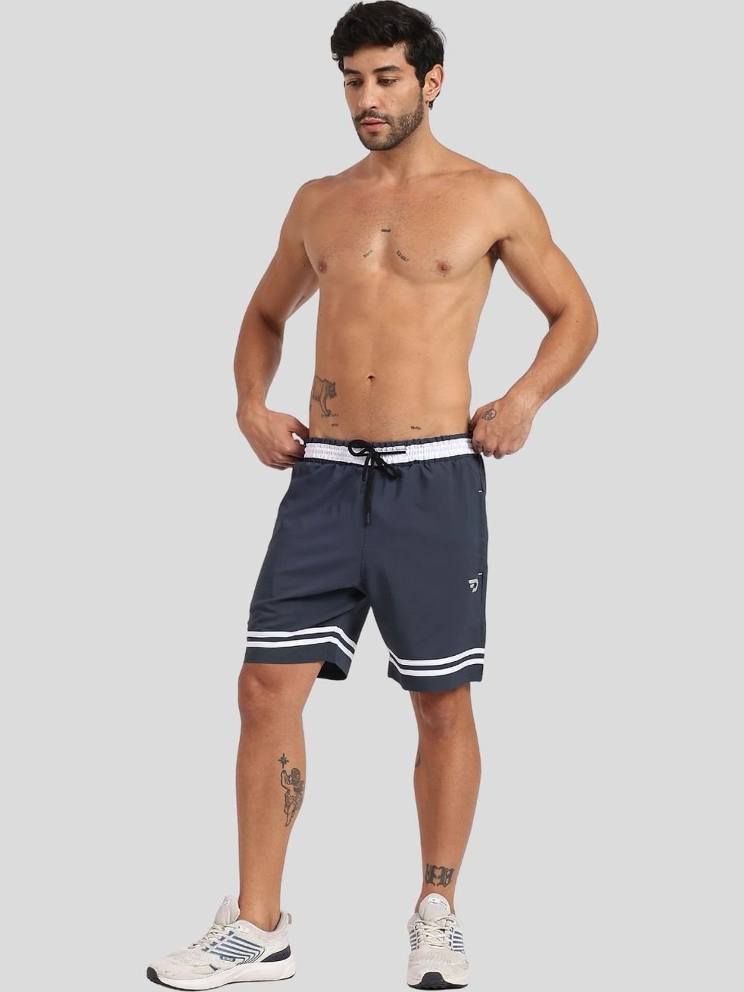 Denmonk Men Training or Gym Sports Shorts-picture-48