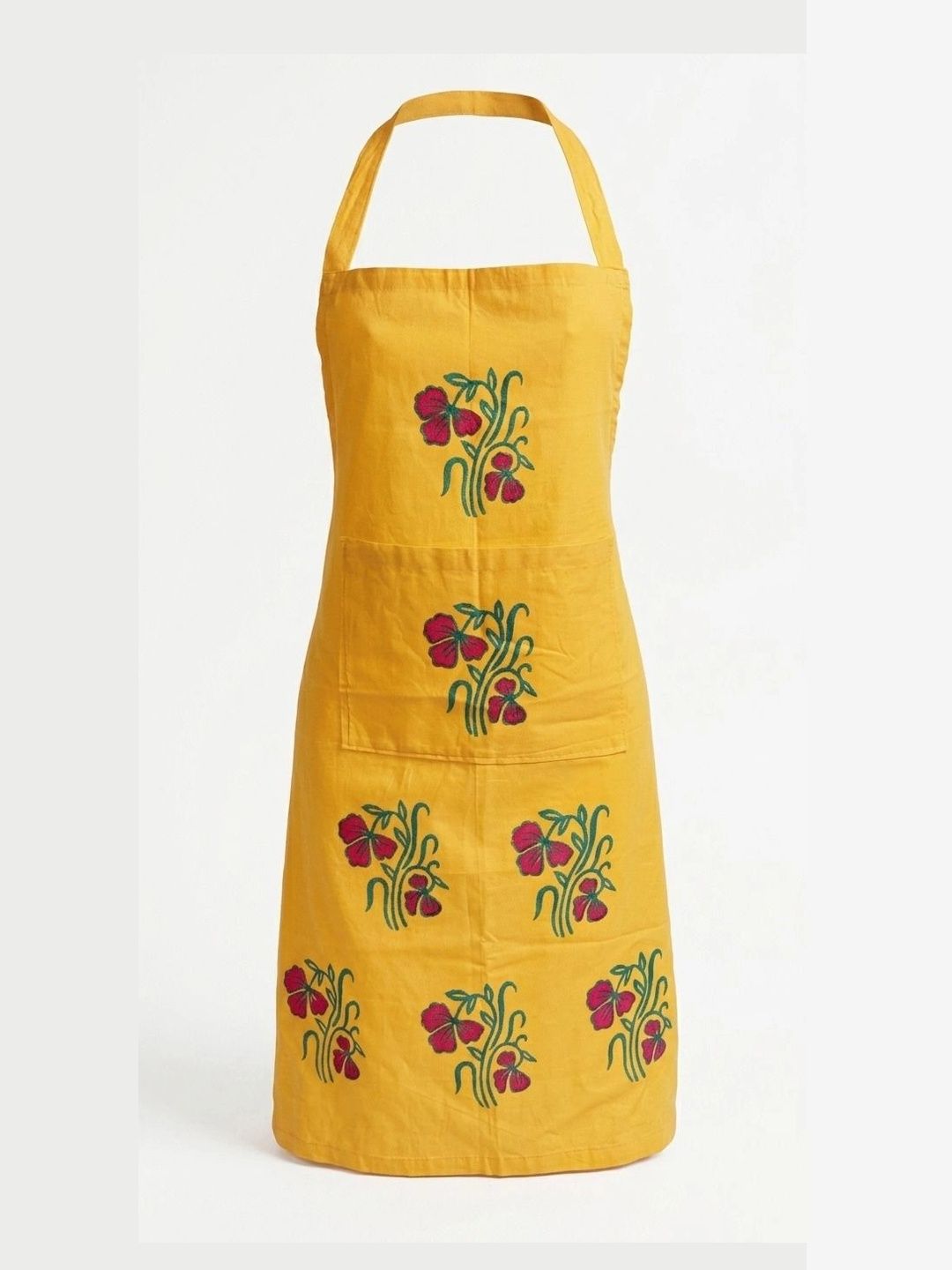 UTSAV CRAFTS Peach Printed Cotton Aprons-picture-54