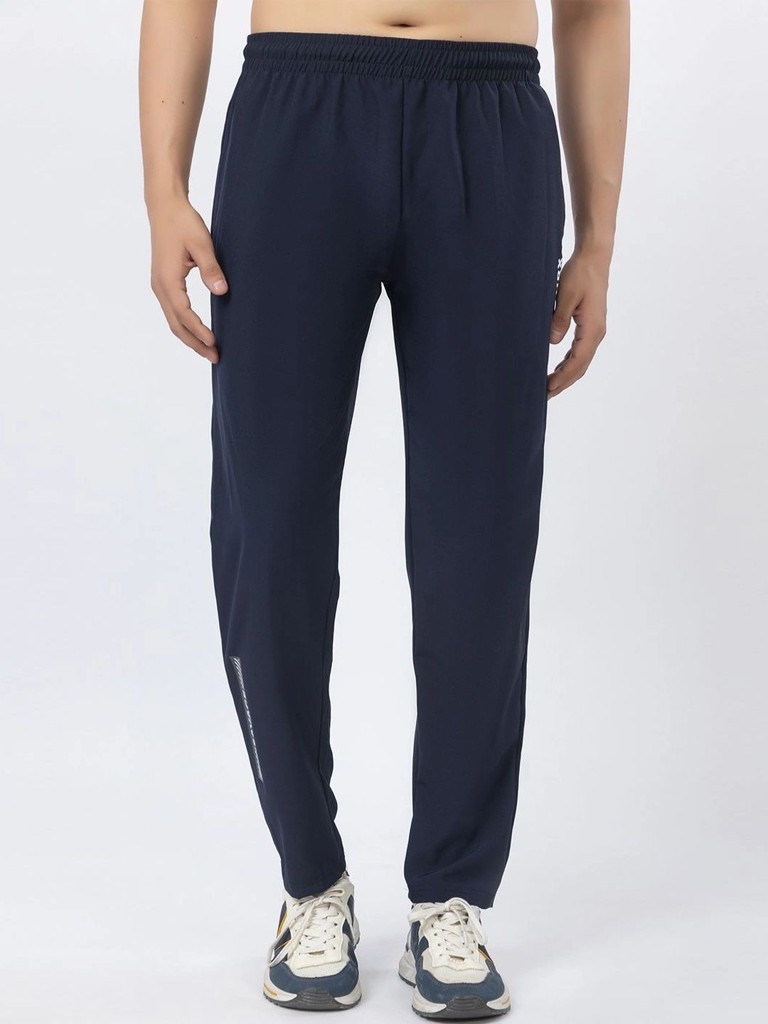 HRX by Hrithik Roshan Men Regular Fit Brand Logo Training Track Pants-picture-10