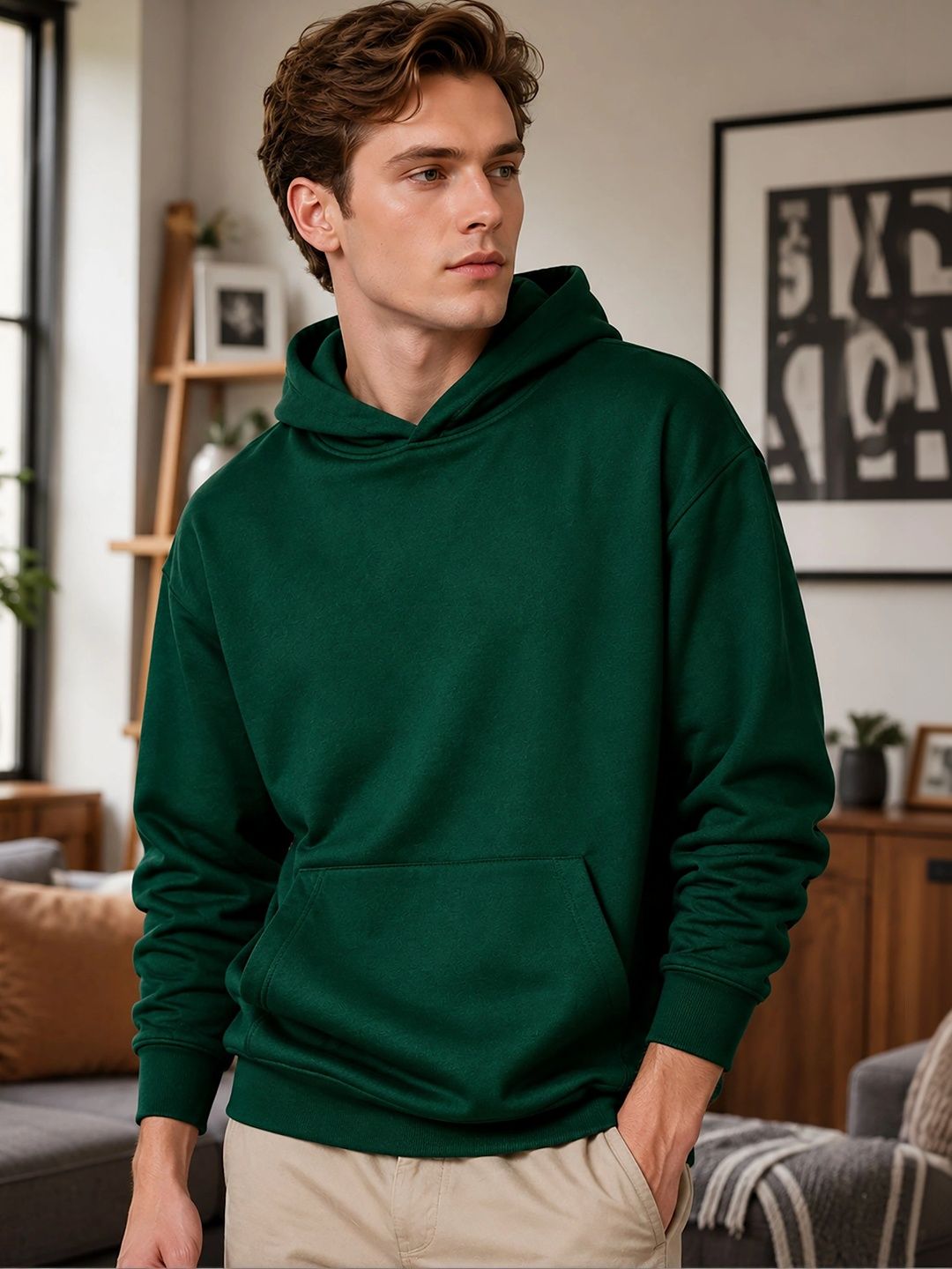 ATIGIANO Men Printed Hooded Sweatshirt-picture-37