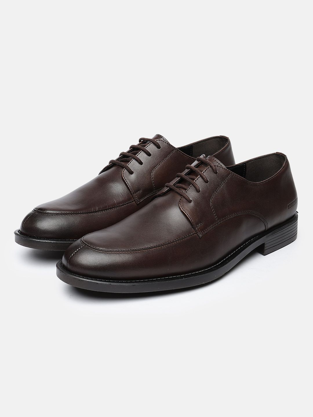 Kenneth Cole Men Leather Pointed Toe Lace-Ups Formal Derbys Shoes-picture-31