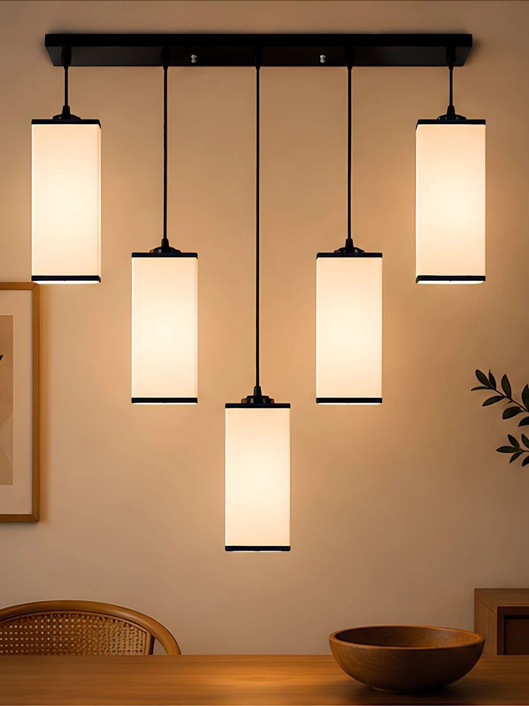 Myntra Elegant Homes White Contemporary Ceiling Lamp-picture-40