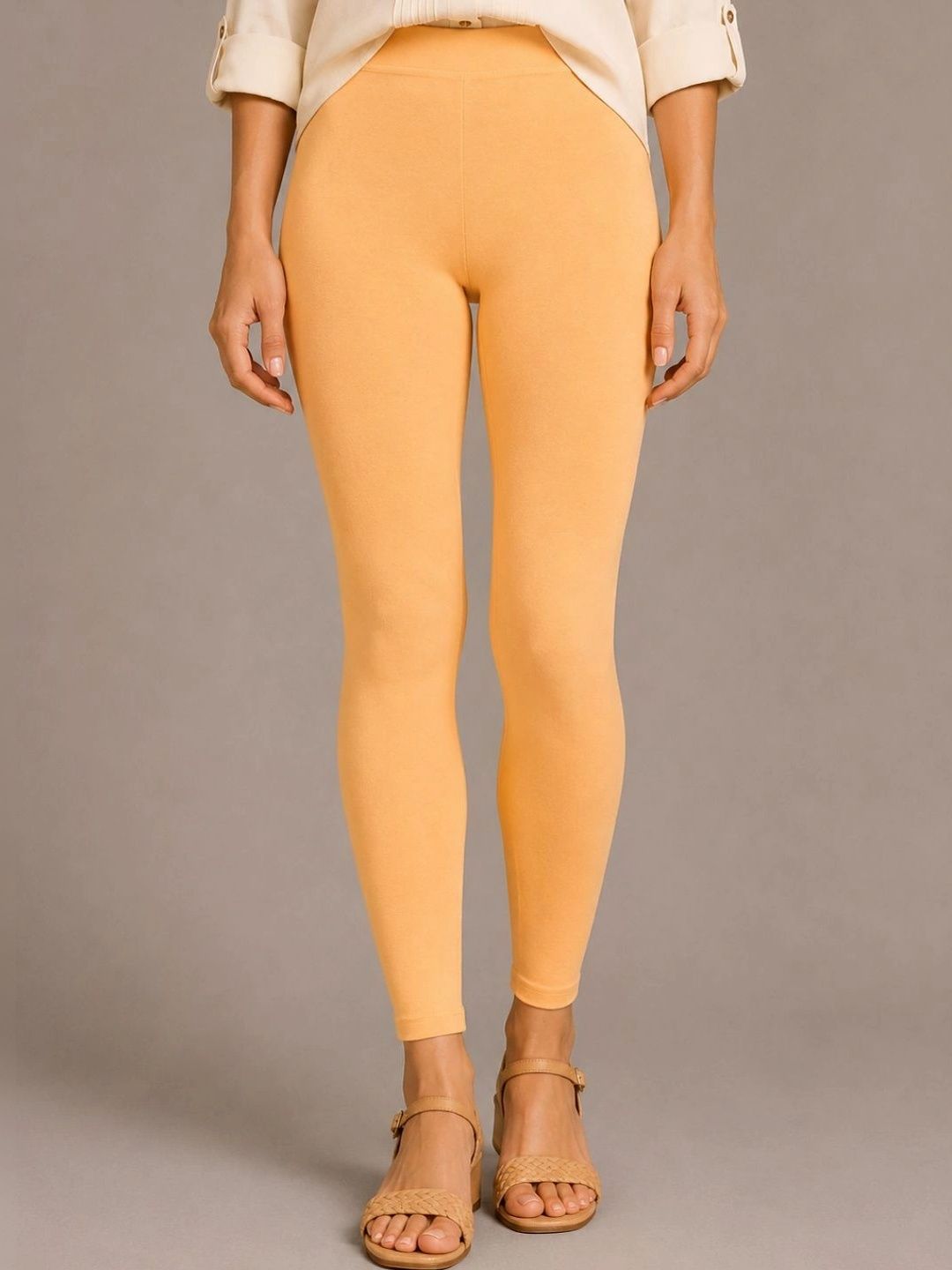 Aviska Women Cotton Ankle Length Leggings-picture-30