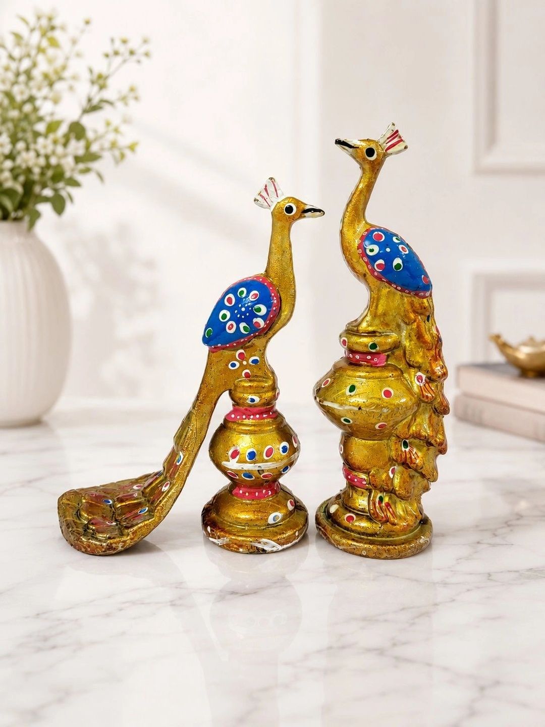 ATLANTICKRAFTS Gold-Toned Figurine Showpiece-picture-46