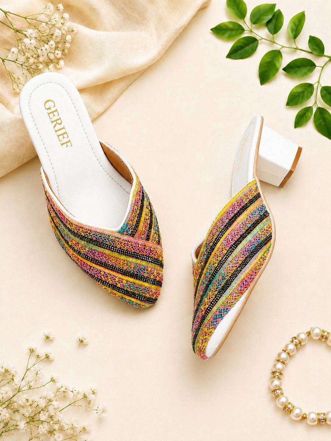 GERIEF Block Mules-picture-15