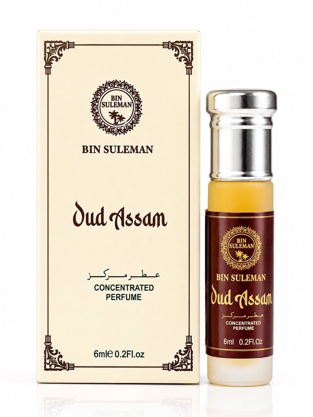 BIN-SULEMAN Oud Assam Long-Lasting Attar - 6 ml-picture-21