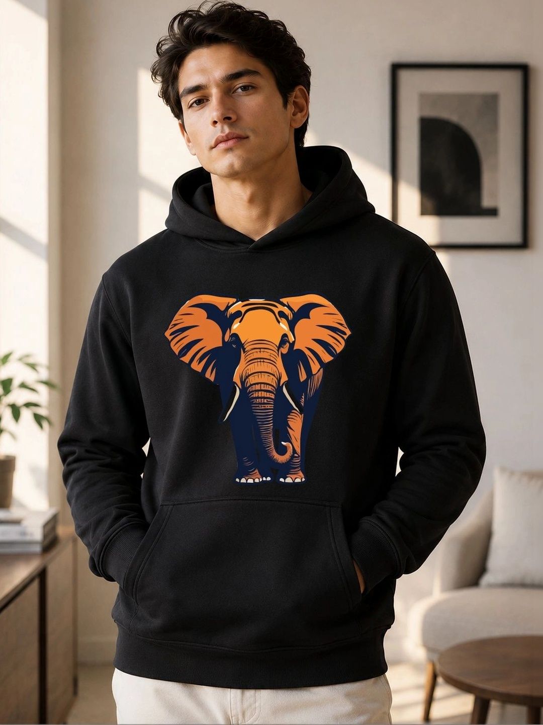TRENDIFYTEEZ Men Printed Hooded Sweatshirt-picture-32