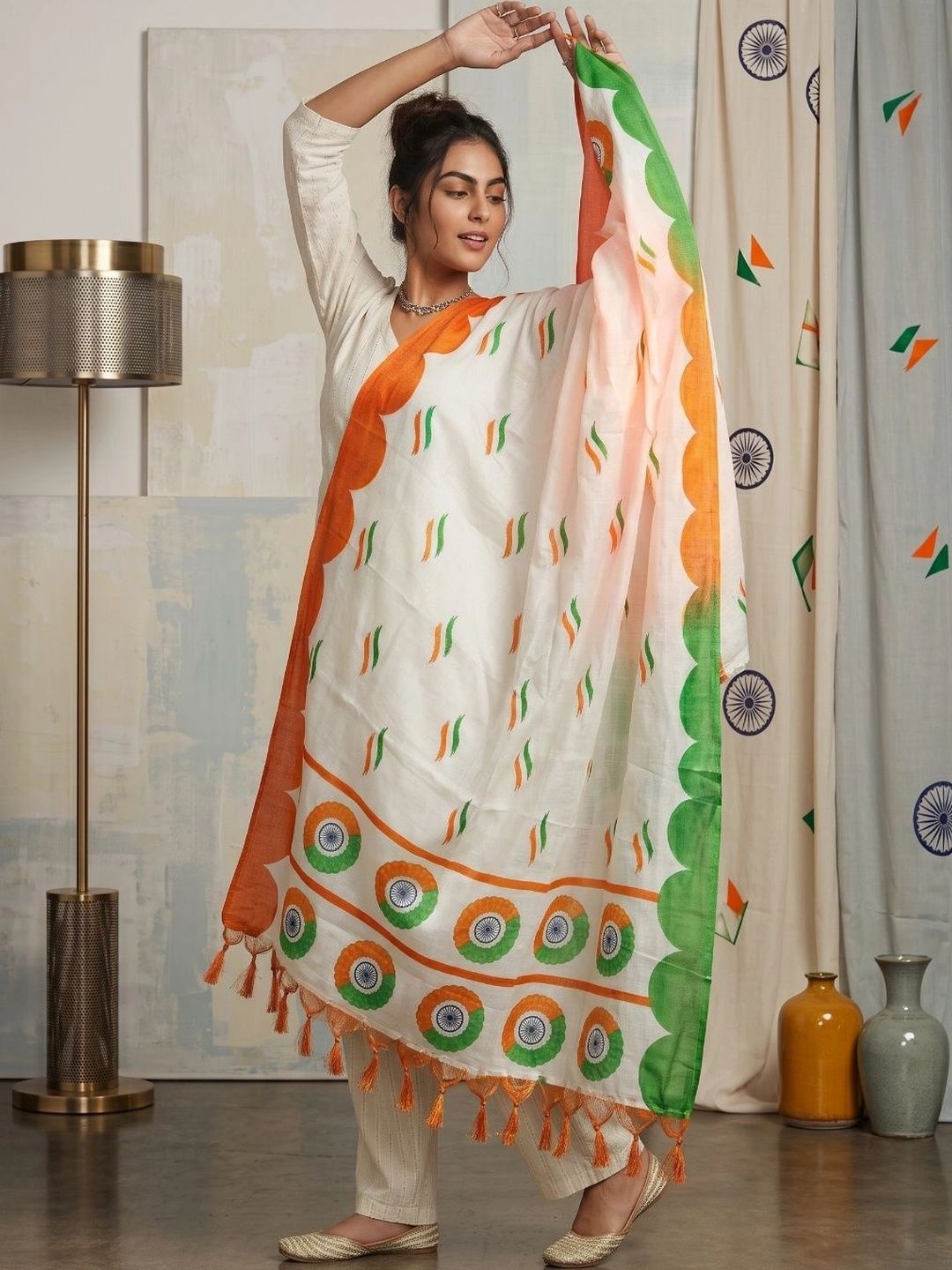 Varanga Ethnic Motifs Printed Dupatta-picture-14