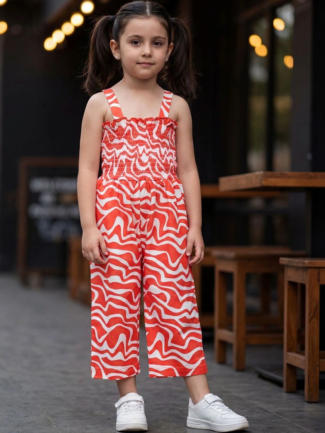 HELLCAT Girls Printed Capri Jumpsuit-image-37