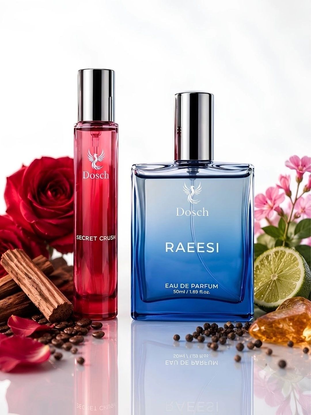 DOSCH Set Of 2 Secret Crush Eau De Parfum - 17 ml & Raeesi Eau De Parfum- 50 ml-picture-47