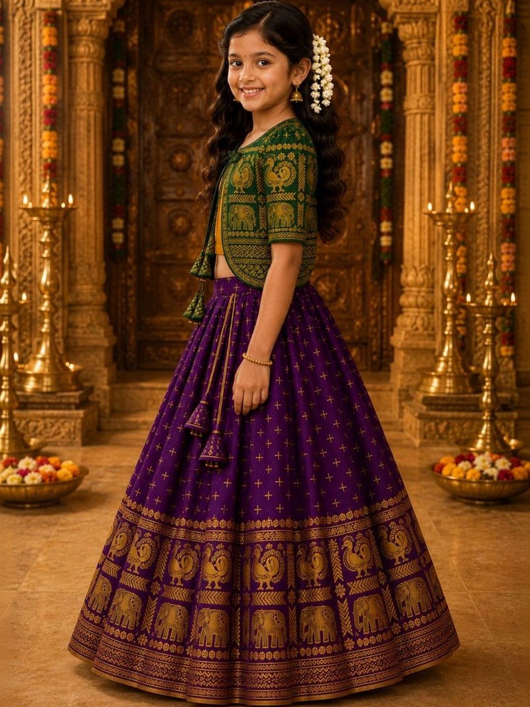 Ethzy Girls Ready to Wear Lehenga &-picture-17
