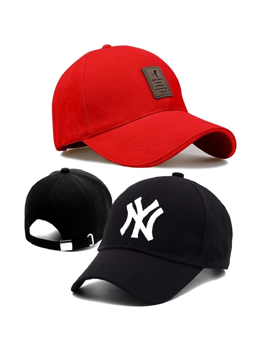 KLIZEN Men Pack of 2 Embroidered Casual Baseball Cap-picture-44