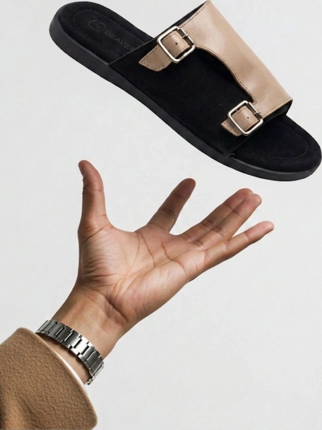 BEAVER Men Suede Comfort Sandals-picture-27