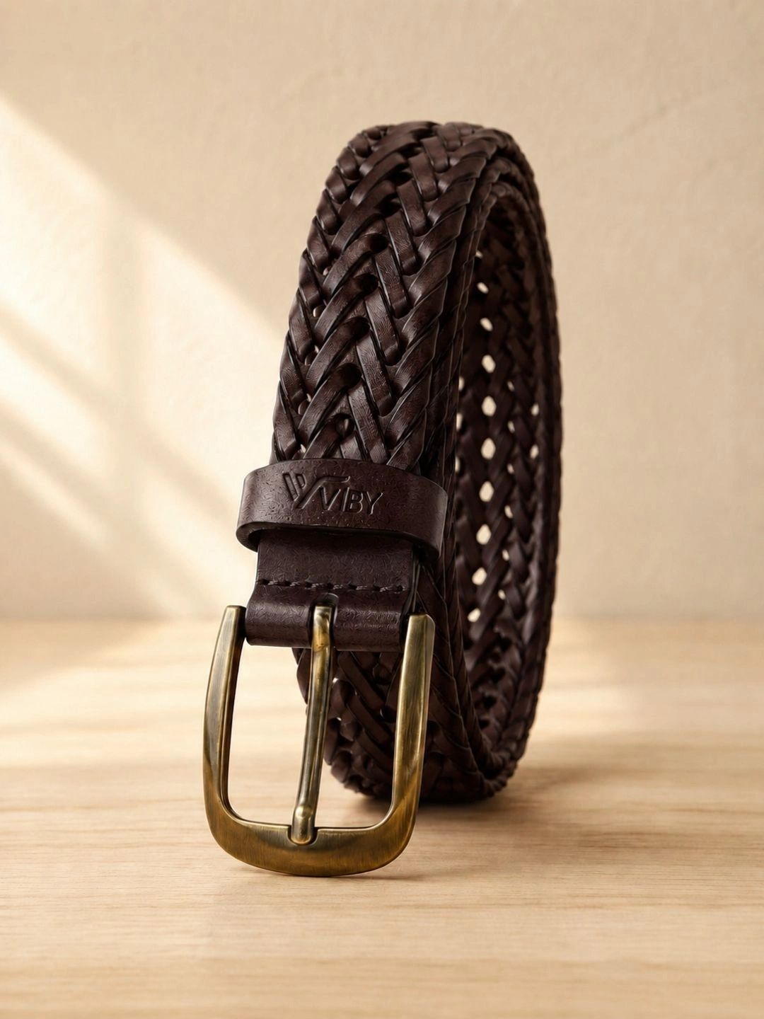 VIBY Men Braided Leather Belt-image-20