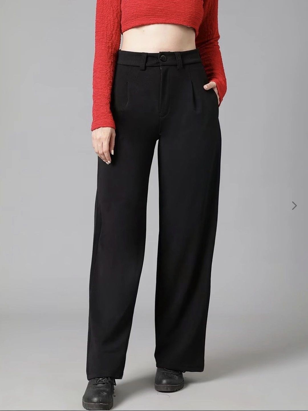 P.X.5 Women Relaxed High-Rise Trousers-picture-47