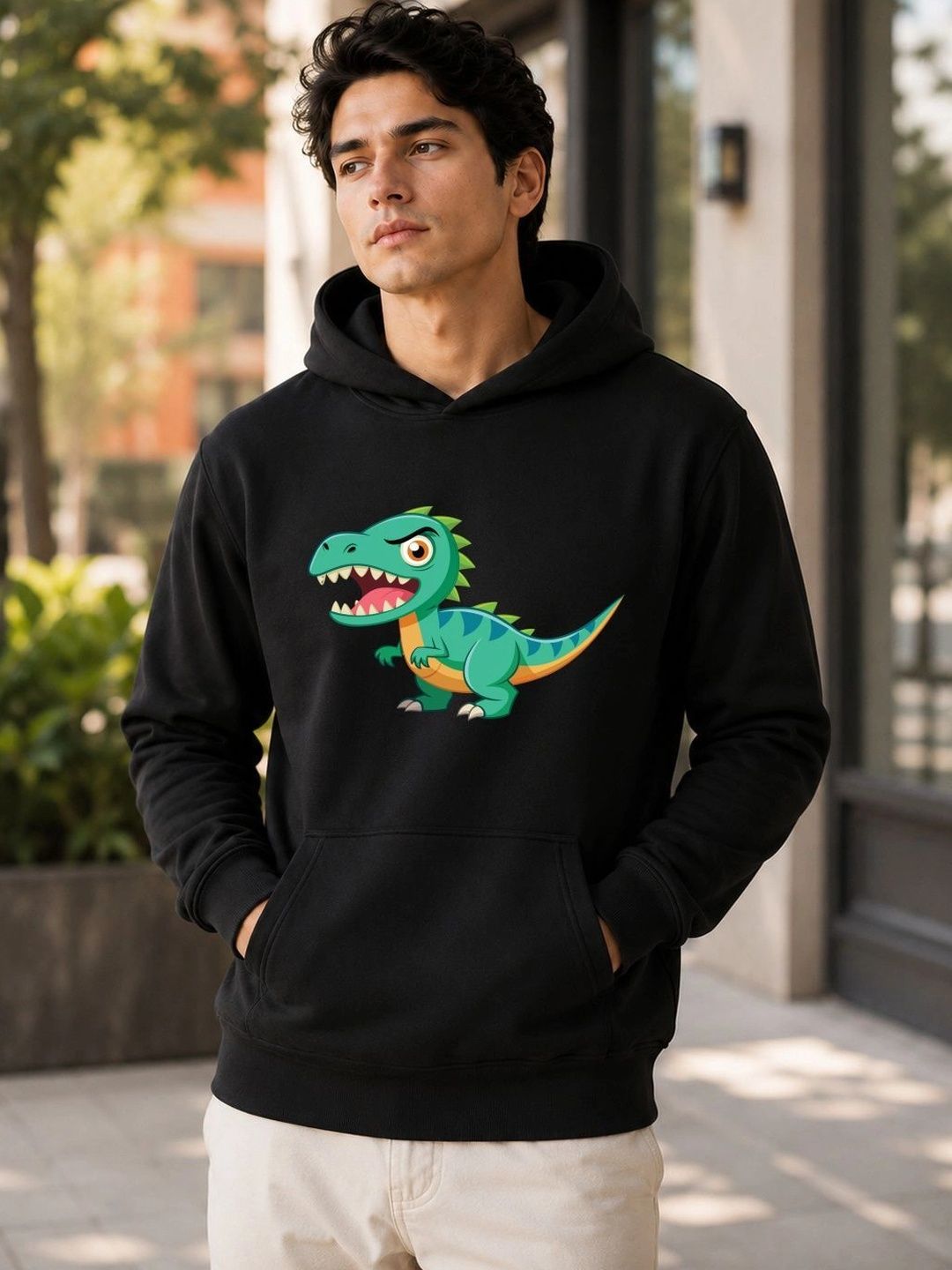 TRENDIFYTEEZ Men Printed Hooded Sweatshirt-picture-13