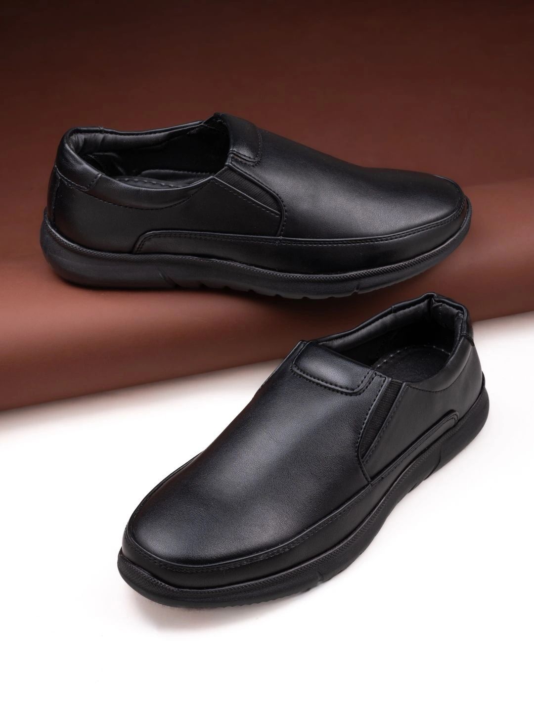 INVICTUS Men Round Toe Formal Slip-On Shoes-picture-30
