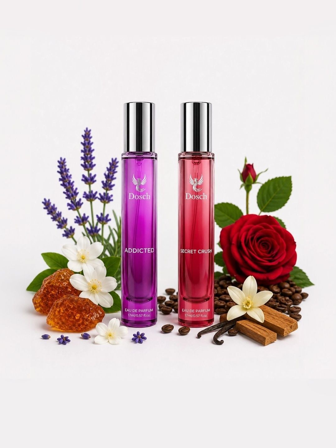 DOSCH Set Of 2 Addicted & Secret Crush Long Lasting Eau De Parfum- 17 ml Each-picture-56