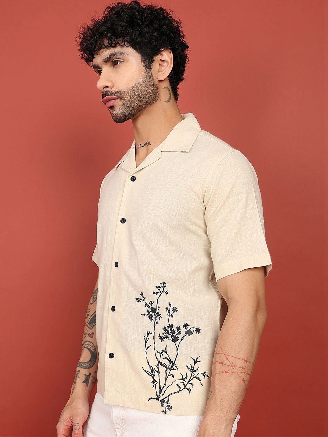 FABMADE Men Floral Printed Casual Shirt-picture-29