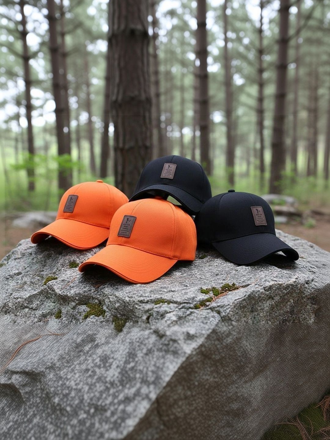 KLIZEN Unisex Pack Of 4 Printed Cotton Baseball Caps-picture-14
