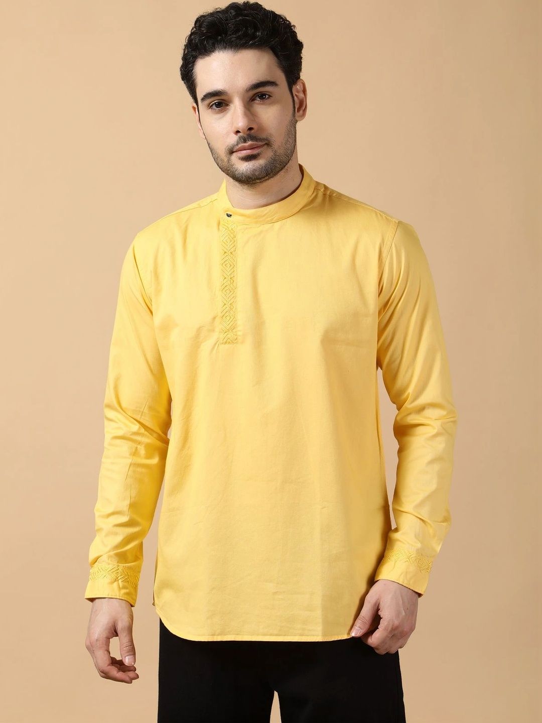 Kuons Men Embroidered Thread Work Kurta-picture-10