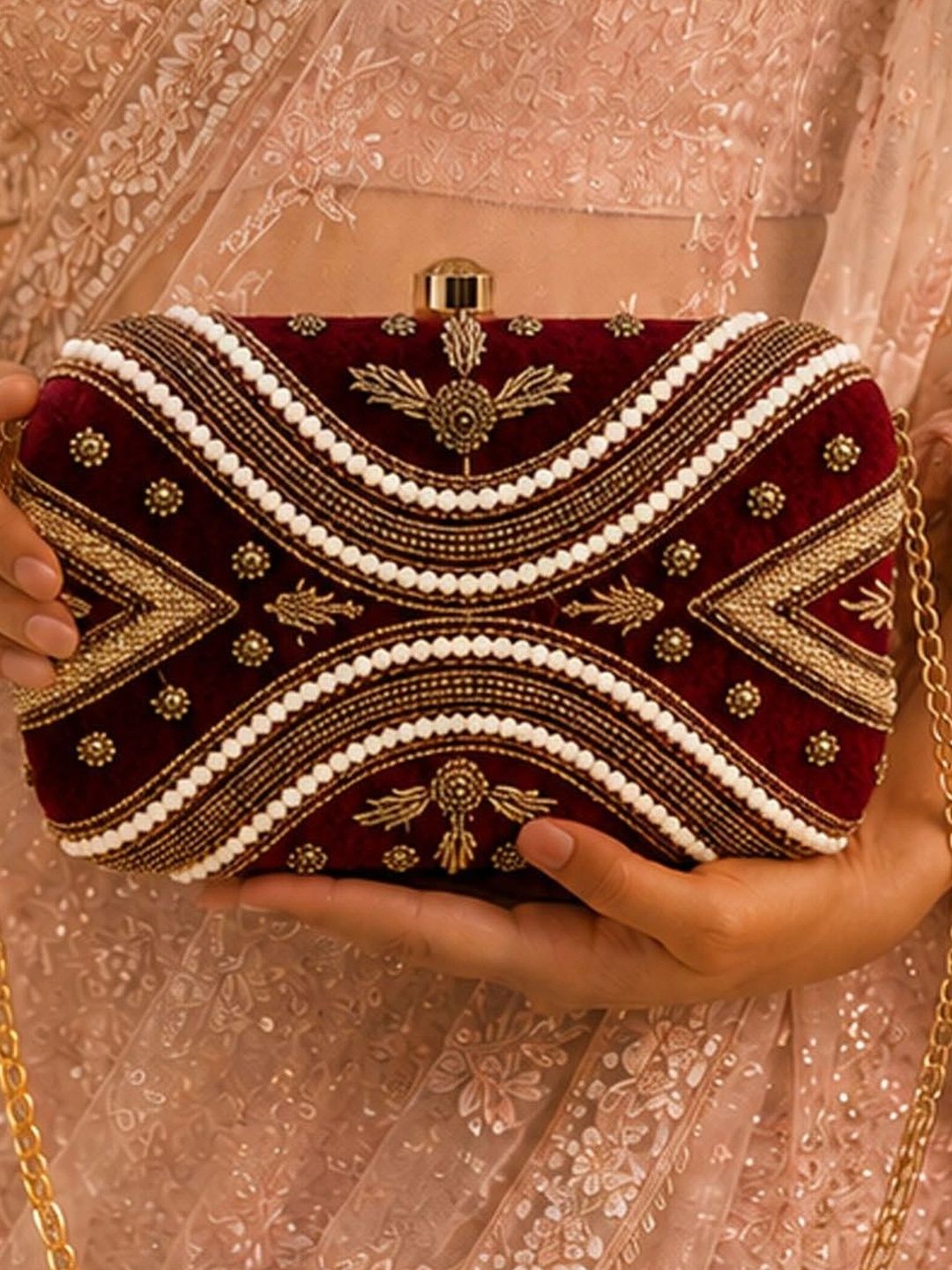 MaFs Embellished Box Clutch-picture-42