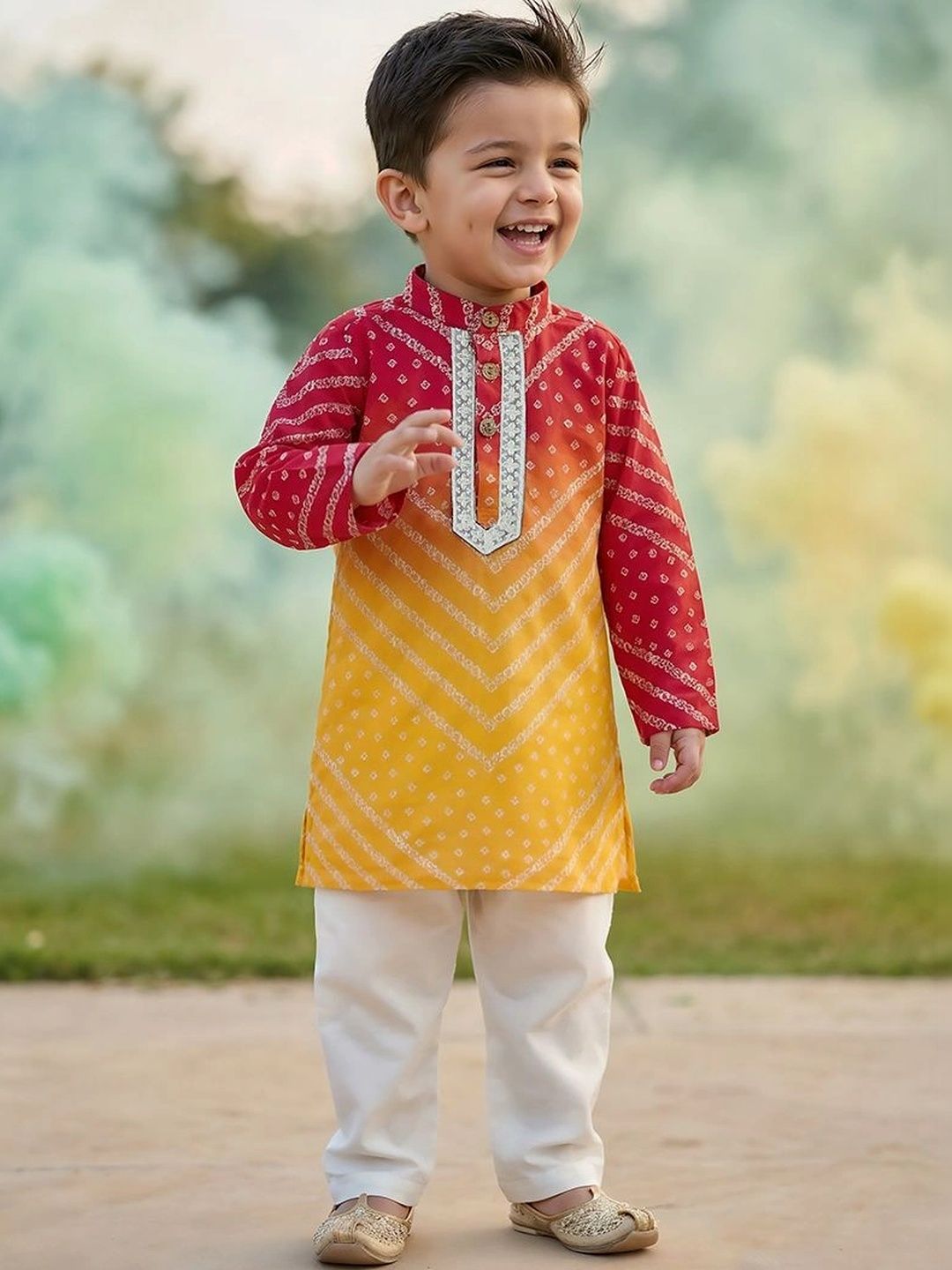 MINI MARVEL Boys Printed Kurta and Pyjama Set-picture-11