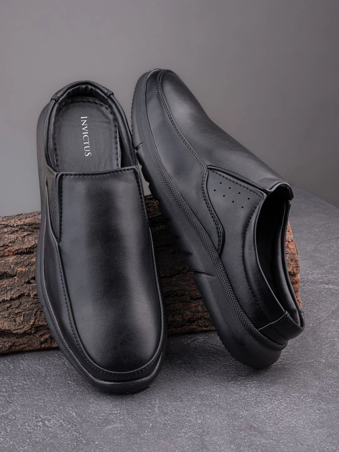 INVICTUS Men Round Toe Formal Slip-On Shoes-picture-38