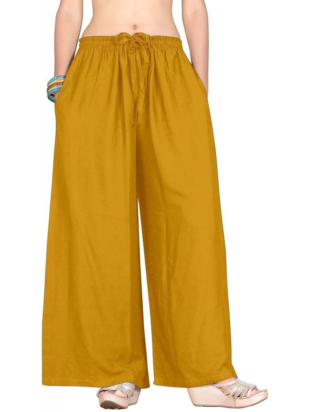 RAYIE COLLECTION Women Knitted Ethnic Palazzos-image-24