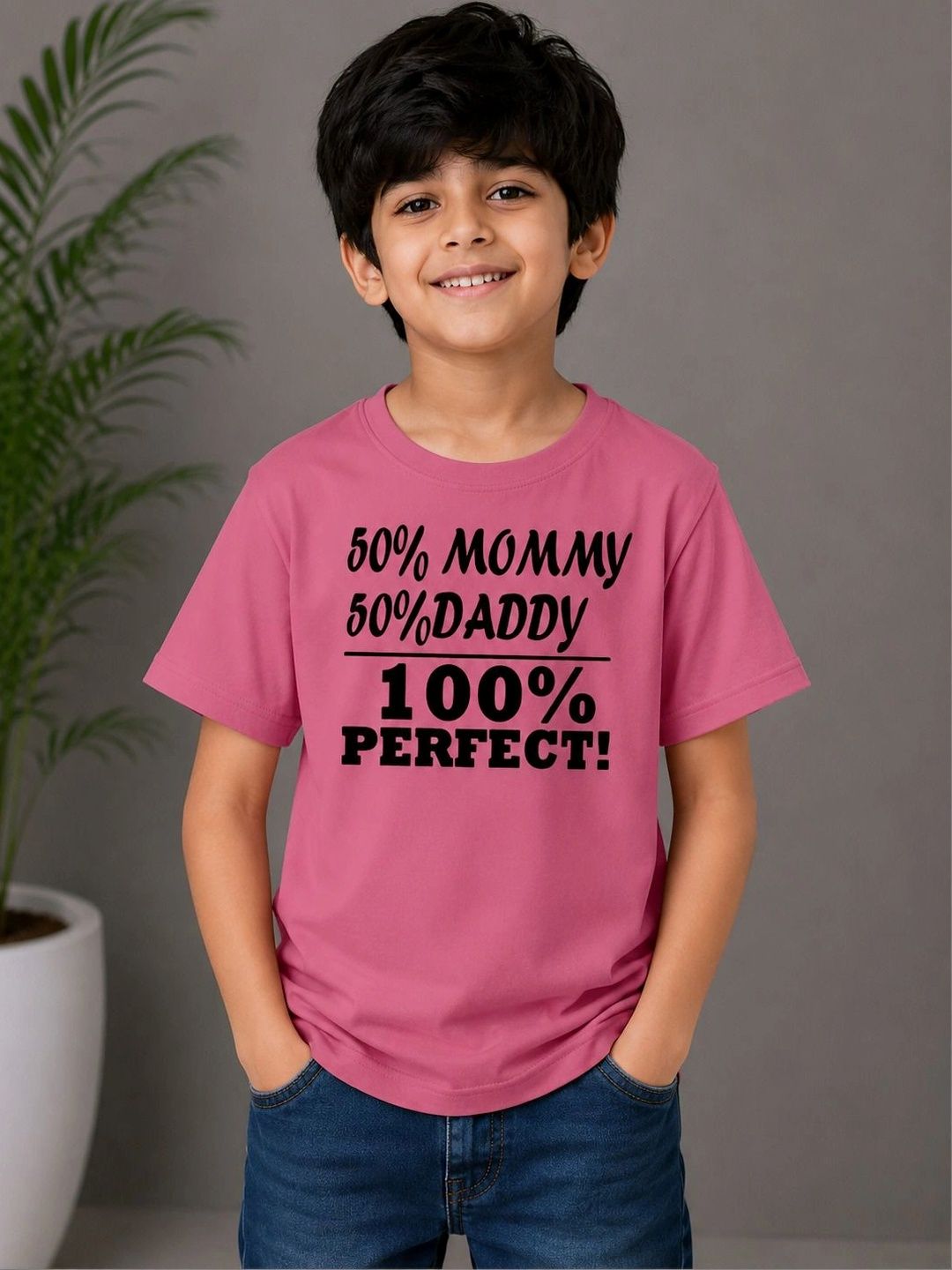 YK Kids Typography Printed T-shirt-picture-25