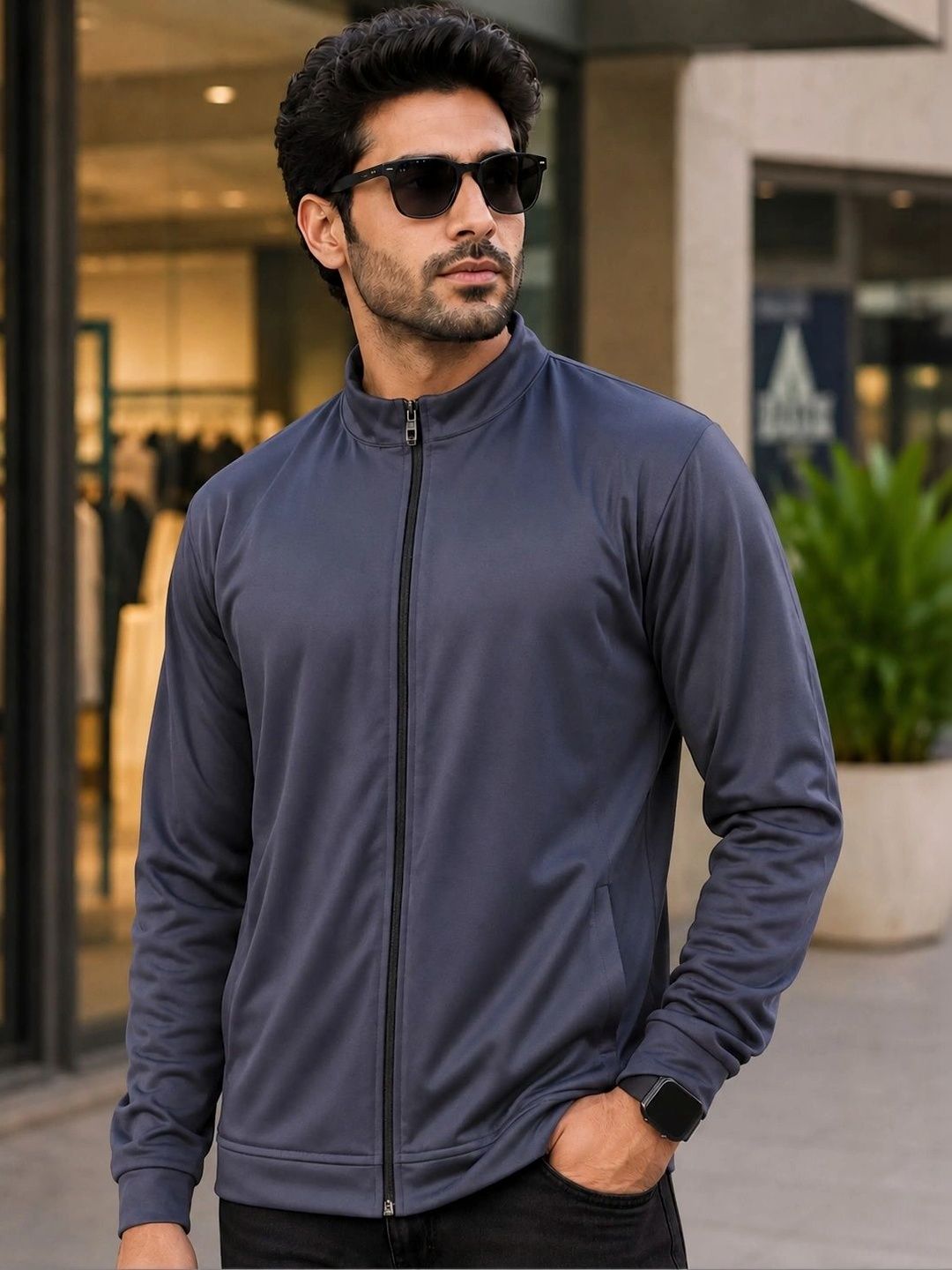 Veehaus Men Lightweight Running Sporty Jacket-picture-45