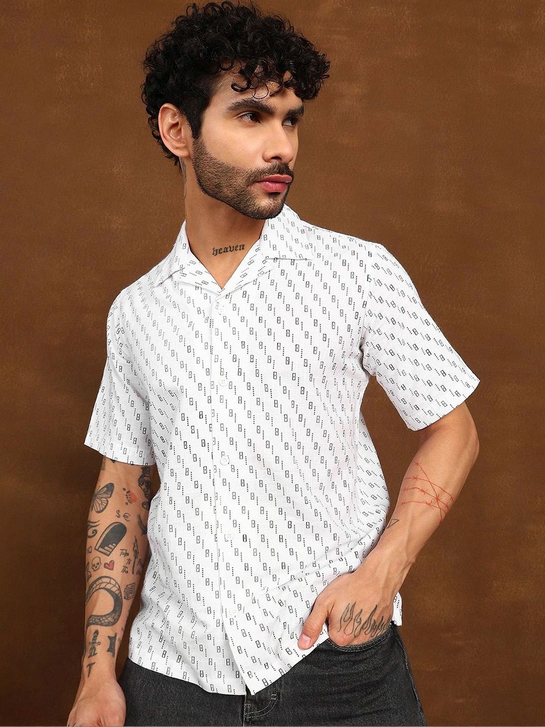 FABMADE Men Printed Casual Shirt-picture-19