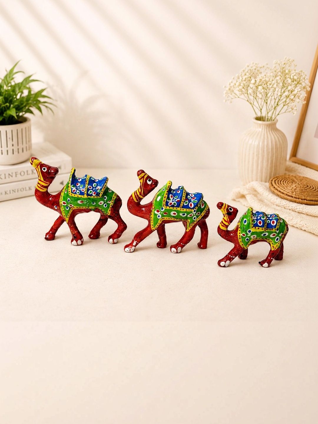 ATLANTICKRAFTS Red Figurine Showpiece-picture-3