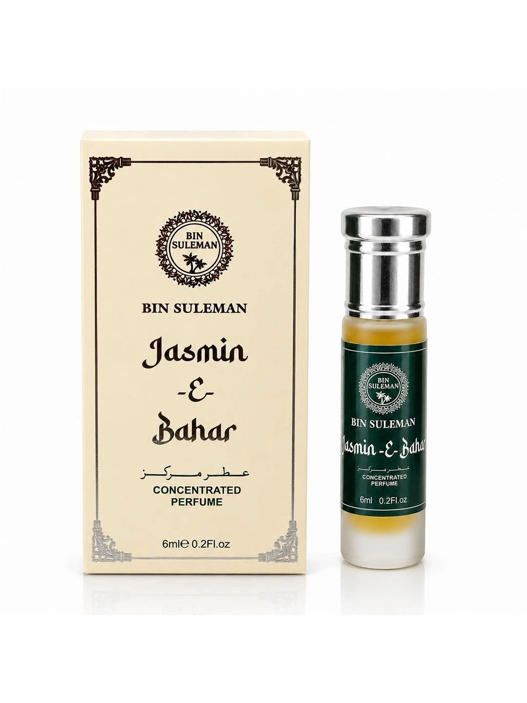 BIN-SULEMAN Jasmin-E-Bahar Long-Lasting Alcohol Free Attar - 6 ml-picture-23