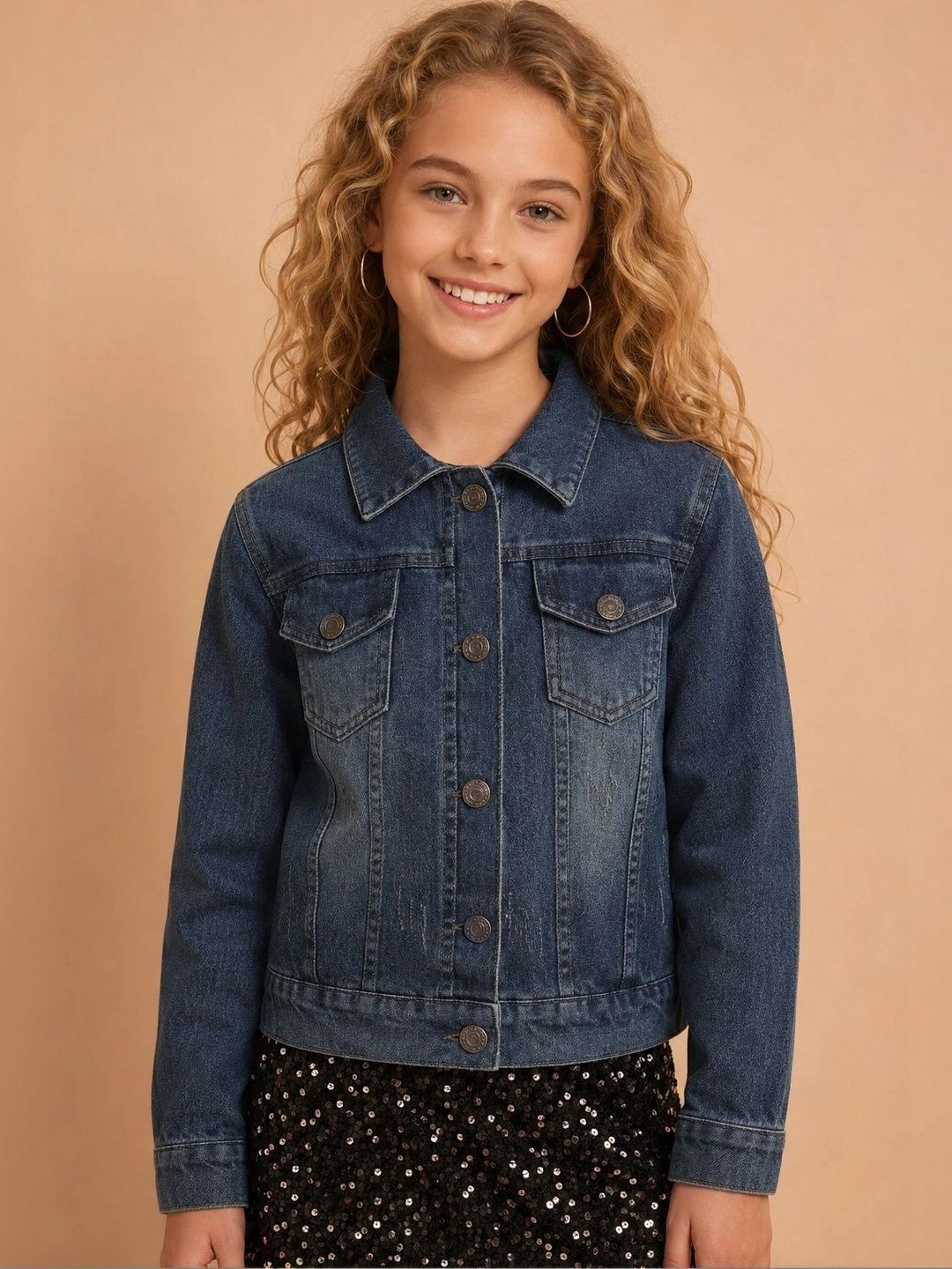 BAESD Girls Denim Jacket-image-26