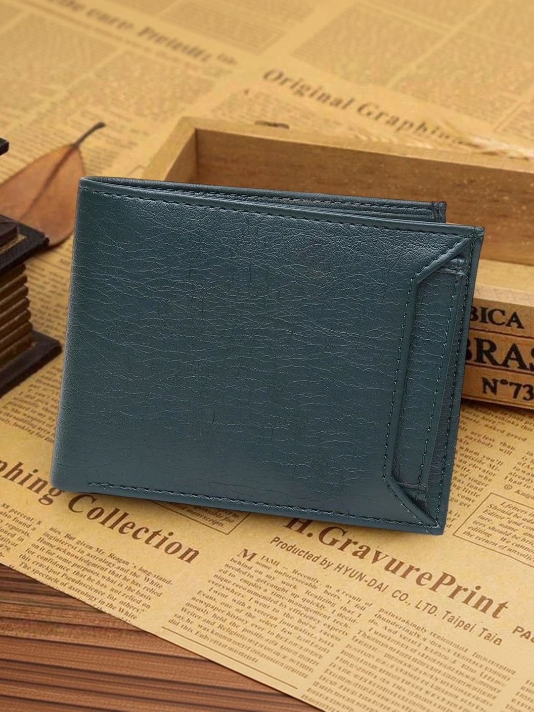 LAER Men PU Two Fold Wallet-picture-17