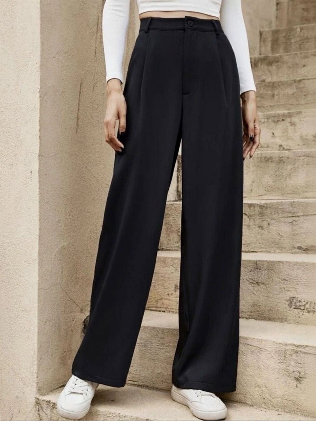 P.X.5 Women Relaxed High-Rise Trousers-picture-40