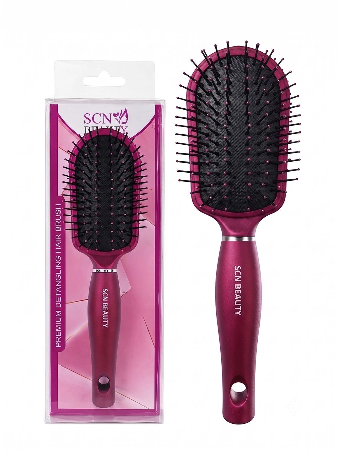 SCN BEAUTY Ultra-Soft Tipped Detangling Hair Brush-picture-14