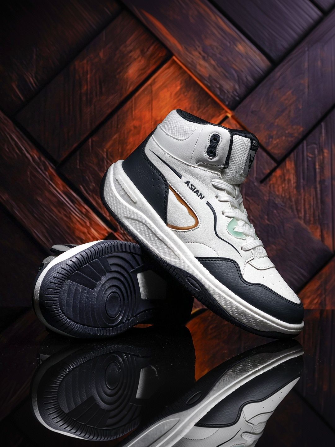 ASIAN Men Colourblocked Sneakers-picture-41