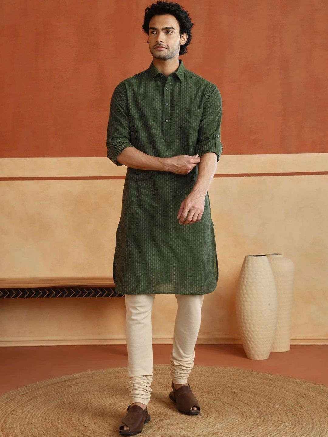 Fabindia Men Striped Kurta-picture-21