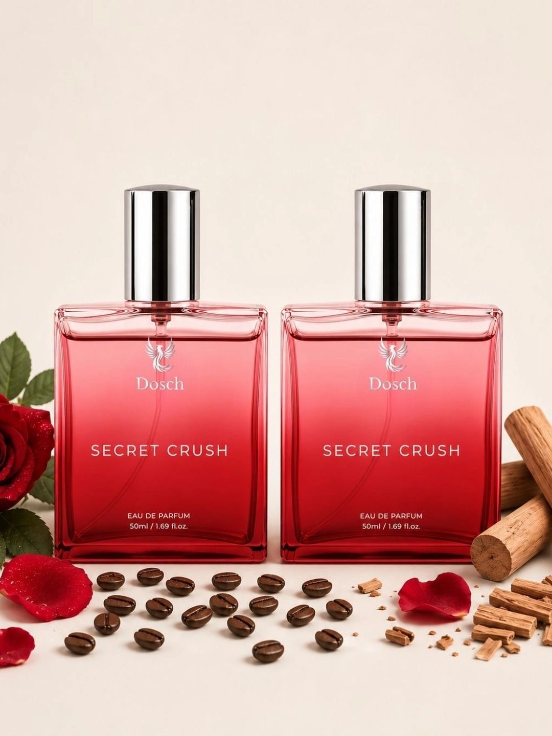 DOSCH Set Of 2 Secret Crush Long Lasting Eau De Parfum- 50 ml Each-image-31