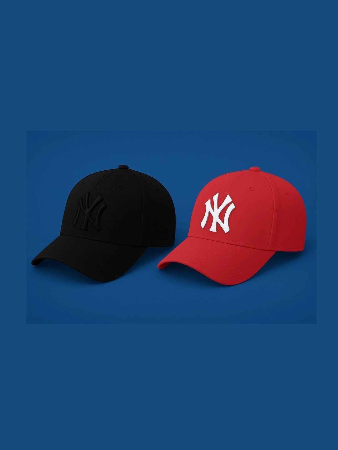 KLIZEN Men Pack of 2 Embroidered Cotton Baseball Cap-picture-18
