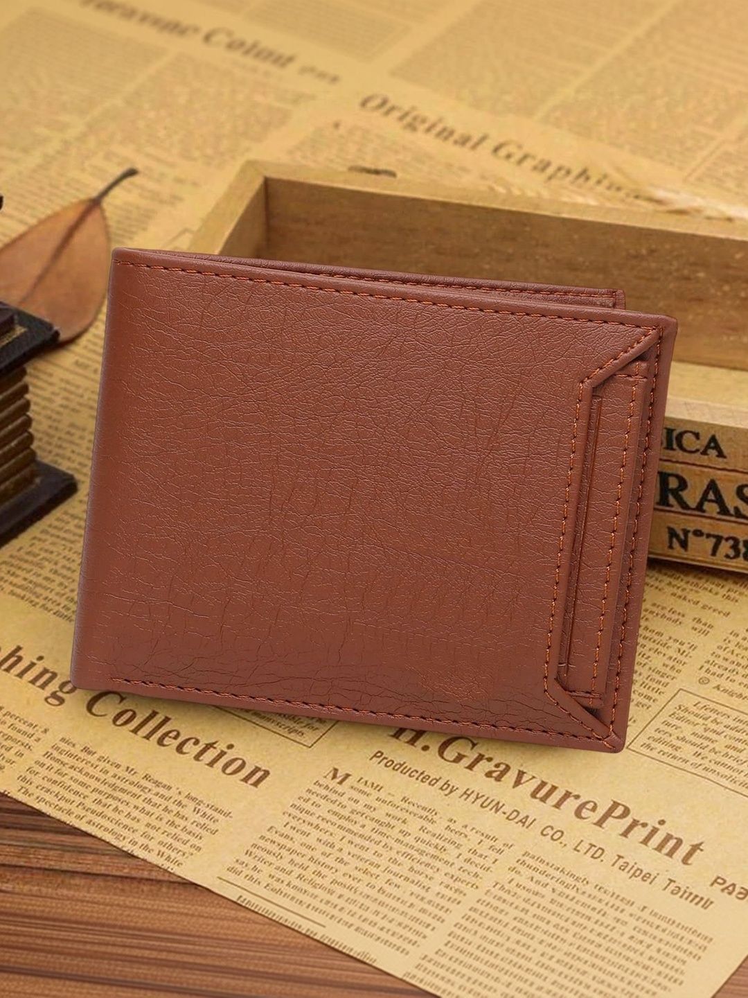 LAER Men PU Two Fold Wallet-picture-19